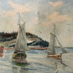 955 7309 Oljemålning